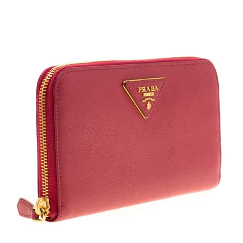 ladies prada wallets uk|Prada card holder with zipper.